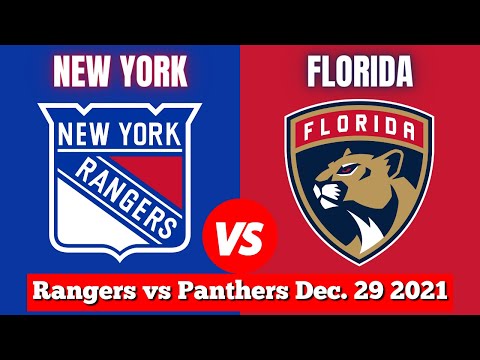 New York Rangers vs Florida Panthers | Live NHL Play by Play & Chat