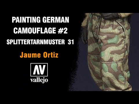 PAINTING GERMAN CAMOUFLAGE #2 - SPLITTERTARNMUSTER ENGLISH VERSION 🇺🇸 🇬🇧