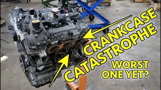Taking "Blown Up Engine" To A New Level! Kia Sorento 3.3L GDI V6 In Shambles. I AM IMPRESSED!