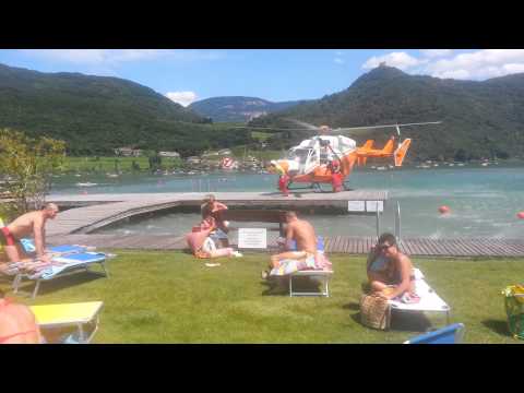 Rettung aus der Luft am Kalterer See am 30  Juni 2013