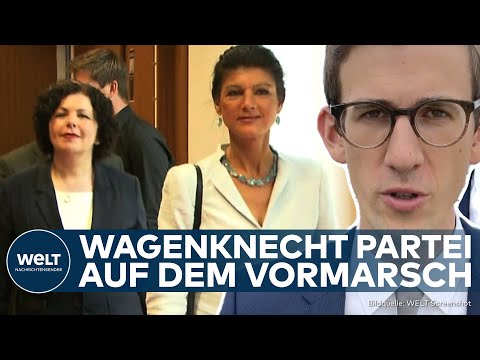 DEUTSCHLAND: WAGENKNECHTS BSW auf dem Vormarsch - Erstmals 10% bei Sonntagsfrage erreicht