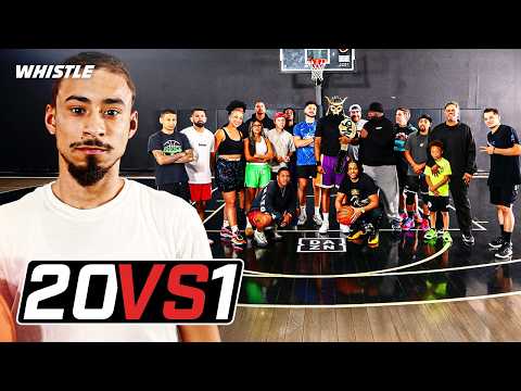 JULIAN NEWMAN VS. 20 HOOPERS 🔥 ft. Rashad McCants & K Showtime