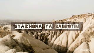 Download lagu SYAIKHONA YA BADROTIM MASHUP - NISA SABYAN - LIRIK (ARAB-LATIN) DAN TERJEMAHAN INDONESIA mp3 Download lagu SYAIKHONA YA BADROTIM MASHUP - NISA SABYAN - LIRIK (ARAB-LATIN) DAN TERJEMAHAN INDONESIA mp3