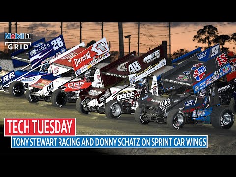 Donny Schatz Talks Sprint Car Wings - Tech Tuesday | Mobil 1 The Grid
