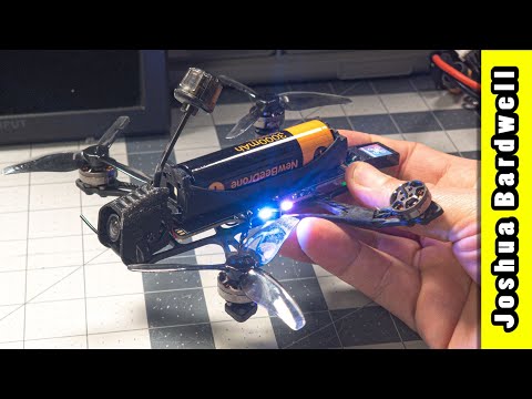 This drone flies on one 18650 battery! // NewBeeDrone LionBee