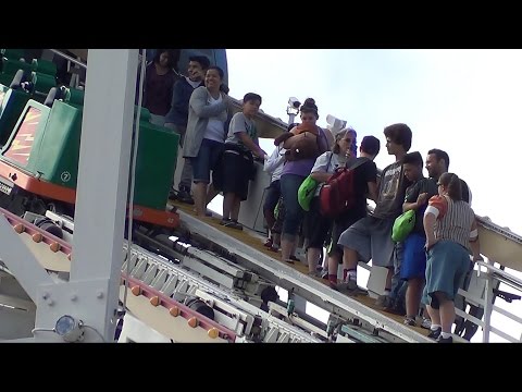 Stranded at the top of California Screamin' - Evacuating a Roller Coaster