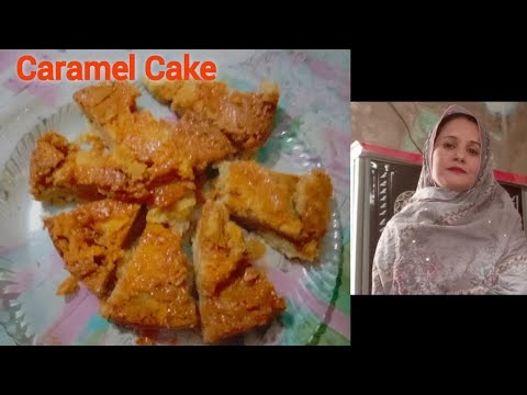 Caramel Cake😍👍 Ki Recipe 😋👌😀 by@hadiqaamir6277