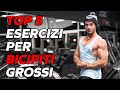 Top 5 esercizi per bicipiti grossi