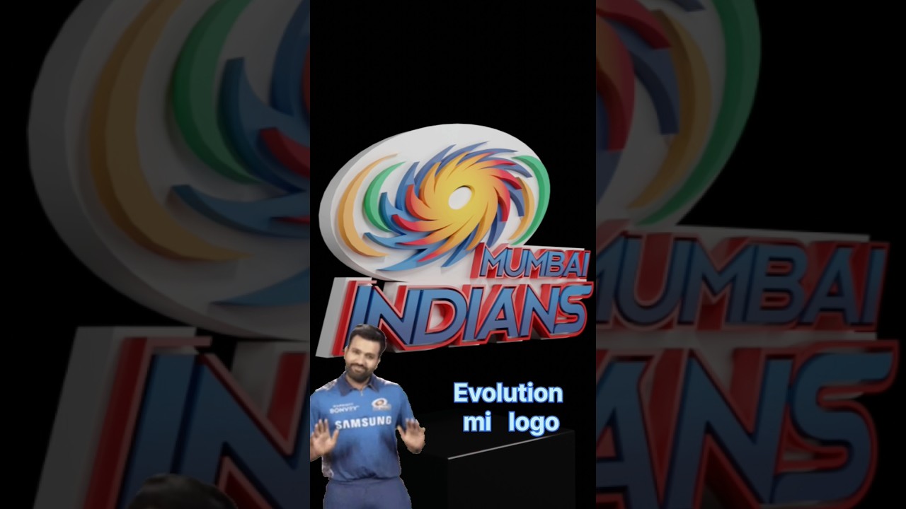 Evolution mumbai Indians logo | 3D logo #mumbaiindians  @mumbaiindians #cricket