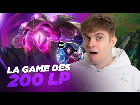 RHOBALAS : SOLOQ MAIN | LA GAME DES 200 LP - VEL'KOZ VS AHRI | LOL FR