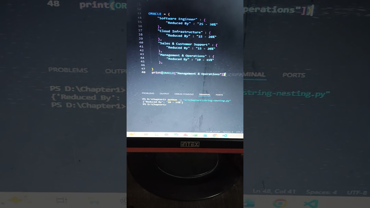 🔥Day 16 Of Python 🐍 Learning | 💪100Day Of Code 💻| #coding #programming #python #consistency