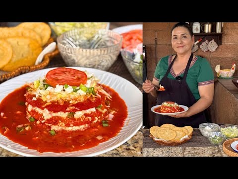 Enchiladas Rojas Únicas - Tortillas de Maíz Queso y Papa - Receta de Cuaresma La Herencia de Viudas