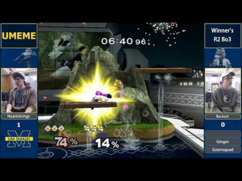 UMeMe 51 - Heartstrings (Sheik) vs Beckett (Fox) - WR2