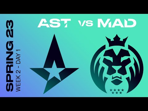 LEC Spring Split 2023 - W2D1 - AST vs MAD