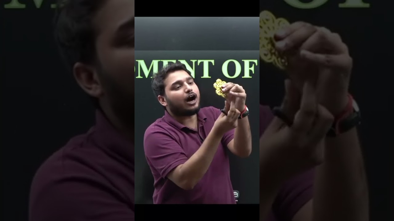 क्या है Moment of Inertia 🤔 #shorts #physicsfacts #momentofinertia