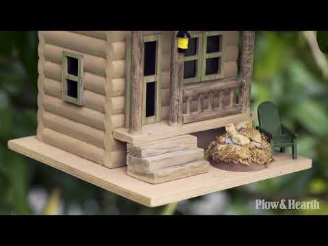 Cabin Retreat Birdhouse Sku# 59H77 - Plow & Hearth