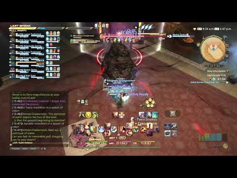 FFXIV: Stormblood Gameplay - 54 - Monk - Sigmascape V2.0 (O6)