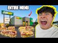 Ordering The ENTIRE SUBWAY MENU 10 000 CALLORIES