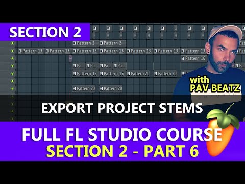 How to Export Project Stems for a Sound Engineer in FL Studio