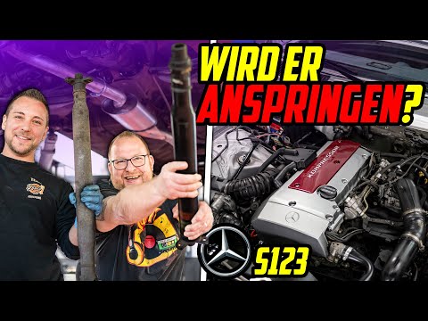 Er ERWACHT zum LEBEN! - Mercedes S123 (TE) - Die FINALEN SCHRITTE!