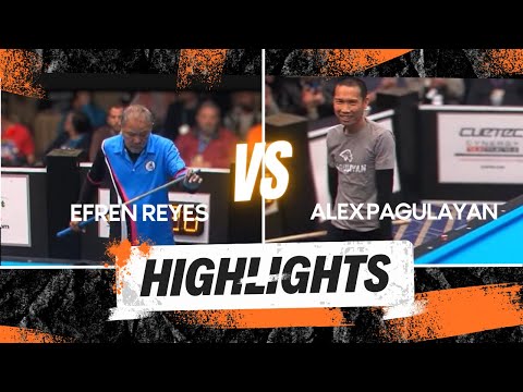 EFREN "BATA"REYES VS. ALEX PAGULAYAN 2023 I HIGHLIGHT SHOTS