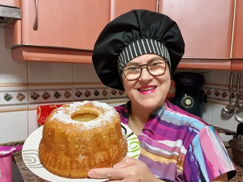 Budín de pomelo Rosado