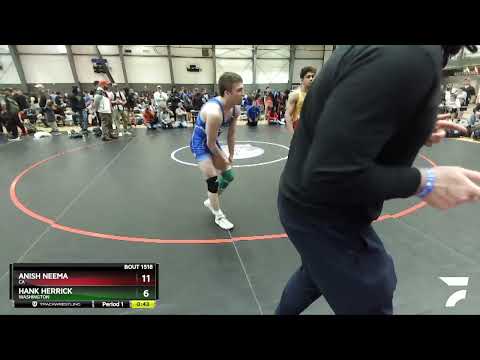 152 Lbs Cons. Round 3 - Anish Neema, CA Vs Hank Herrick, Washington Af68