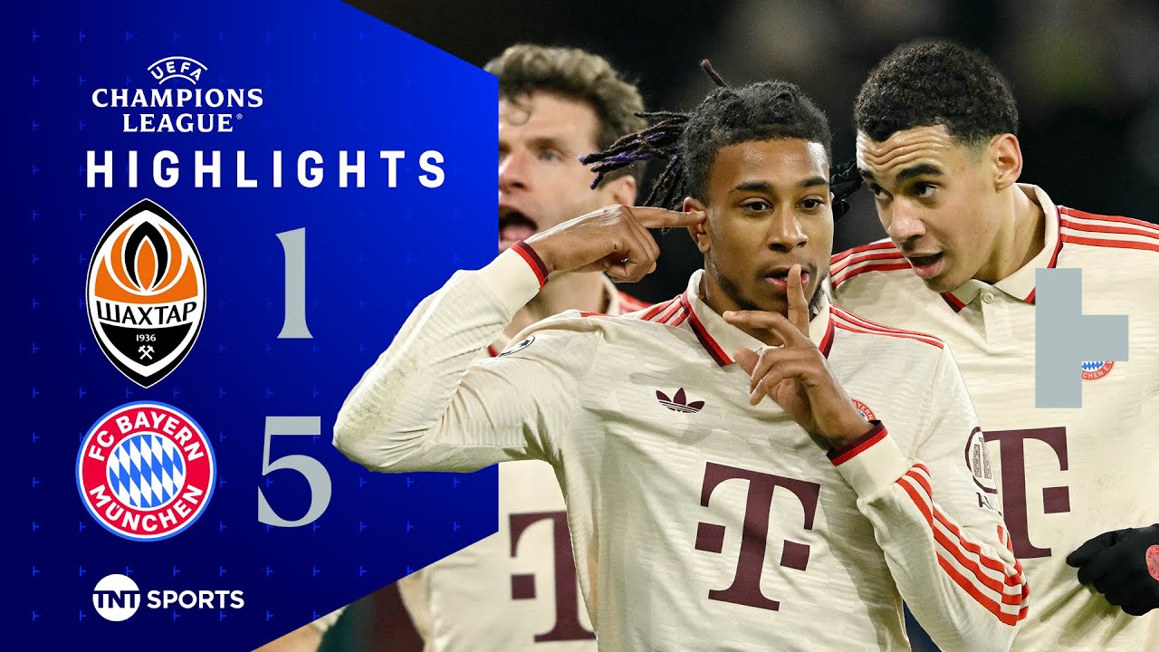 Olise & Musiala Star For Bayern 🤩 | Shakhtar 1-5 Bayern Munich | UEFA Champions League Highlights