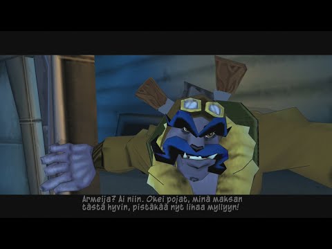 Sly 3: Tehtävä 23 - Lentokonesuojan puolustus (PS3, FI)