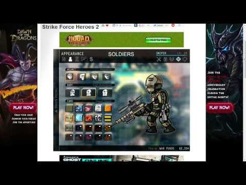 Strike Force Heroes 2 Gun collection FOR SNIPER