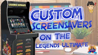 AtGames Legends Ultimate - How to Add a Custom Video Screensaver! Attract Mode Update!
