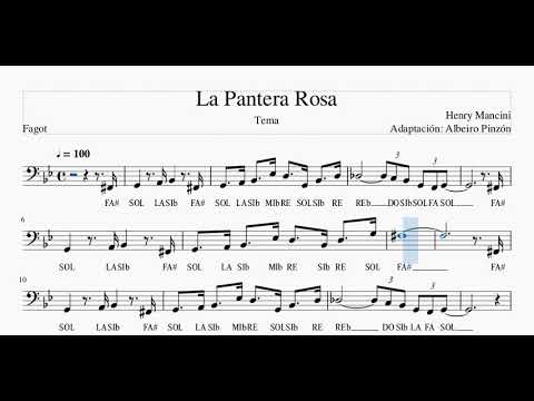 La Pantera Rosa Fagot, Mis Primeras Melodías