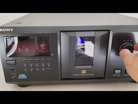 Sony CDP-CX335 300-Disc CD Changer MegaStorage Jukebox