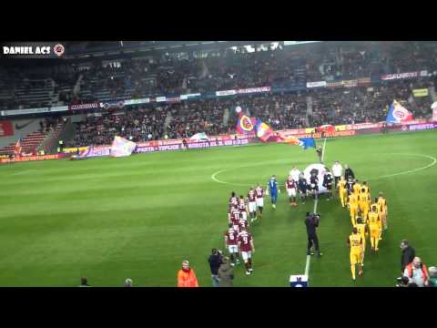 Sparta Praha - Dukla Praha 8.3.2015 - příchod hráčů