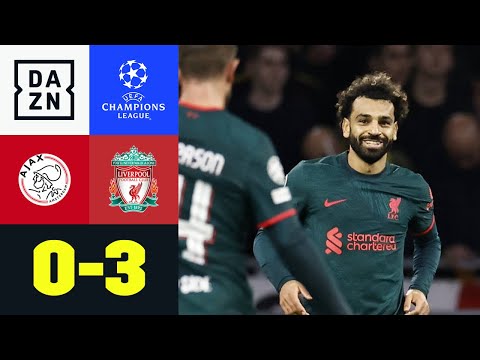 Reds dank starker 10 Minuten weiter: Ajax Amsterdam - Liverpool 0:3 | UEFA Champions League | DAZN