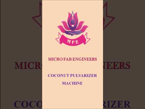 Coconut Pulverizer Machine