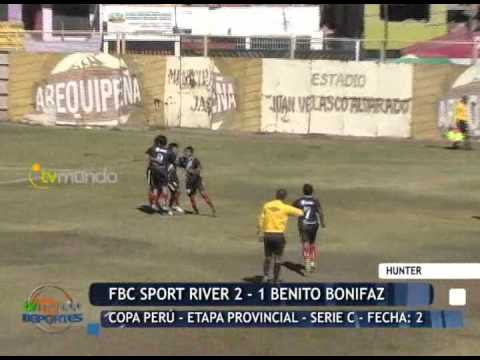 FBC Sport River 2 - 1 Benito Bonifaz/ Copa Perú - etapa Provincial / Tvmundo Deportes 2014