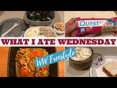 What I Ate Wednesday | Sausage & Navy Bean Soup | WW...