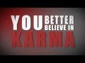 Ida Maria - Bad Karma (kinetic typography) 