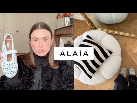 ALAÏA Vienne Leather Ballet Flats // Sizing + Try On