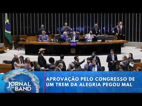 Trem da alegria bilionário no Congresso causa polêmica; entenda | Jornal da Band