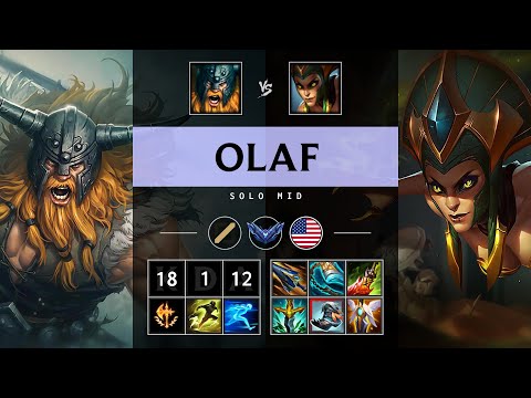 Olaf Mid vs Cassiopeia - NA Diamond Patch 25.16