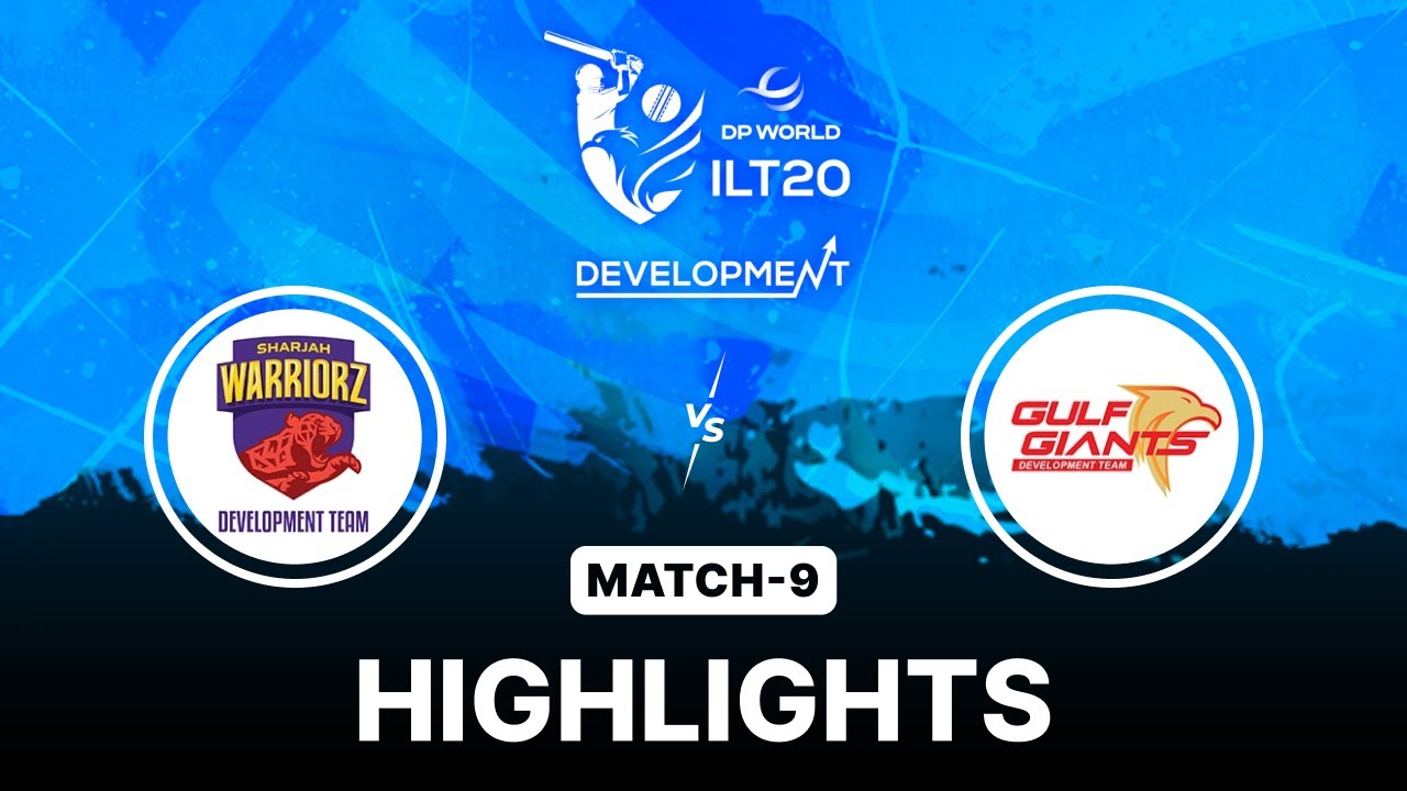Sharjah Warriorz Development VS Gulf Giants Development