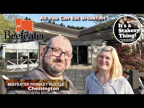 Breakfast Buffet at Beefeater Monkey Puzzle, Near Chessington World of Adventure #itsastakesything
