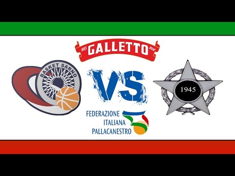 Galletto Basket Sarno - Virtus Piscinola (94 - 56) 18/01/2017