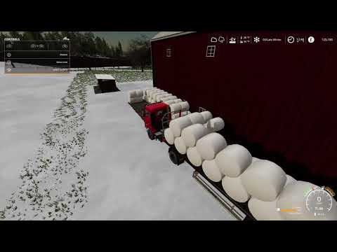 Six Ashes * Episode 22 * Selling Silage Bales to the BGA & Feeding the Sheep * Farming Simulator 19