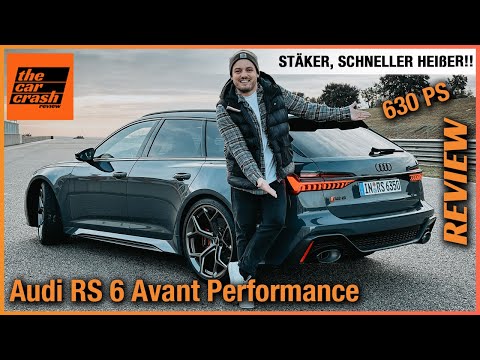Audi RS 6 Avant Performance (2023) Jetzt noch stärker, schneller und heißer! Review | Test | Sound