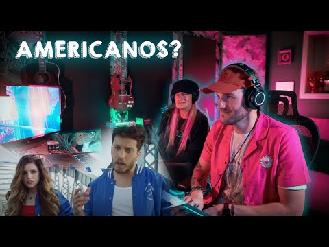 AMERICANO y su MADRE reaccionan a Blas Cantó, Echosmith - Americana