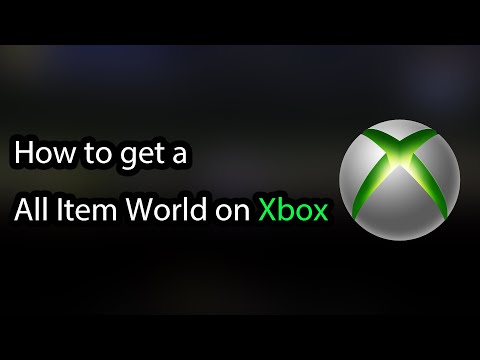 How to get a Terraria All Item World on Xbox - New method!