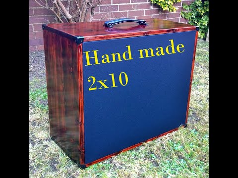 Hand made 2x10 Guitar Speaker Cabinet